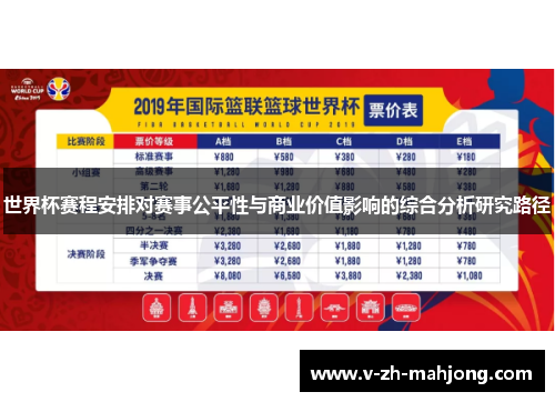 世界杯赛程安排对赛事公平性与商业价值影响的综合分析研究路径 世界杯赛程安排对赛事公平性与商业价值影响的综合分析研究路径